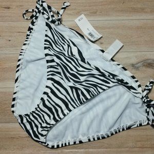 2/$15 Old Navy Zebra Print Bikini Bottom, Large
